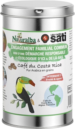 Sati Costa Rica Naturalba Bio Fair 225g